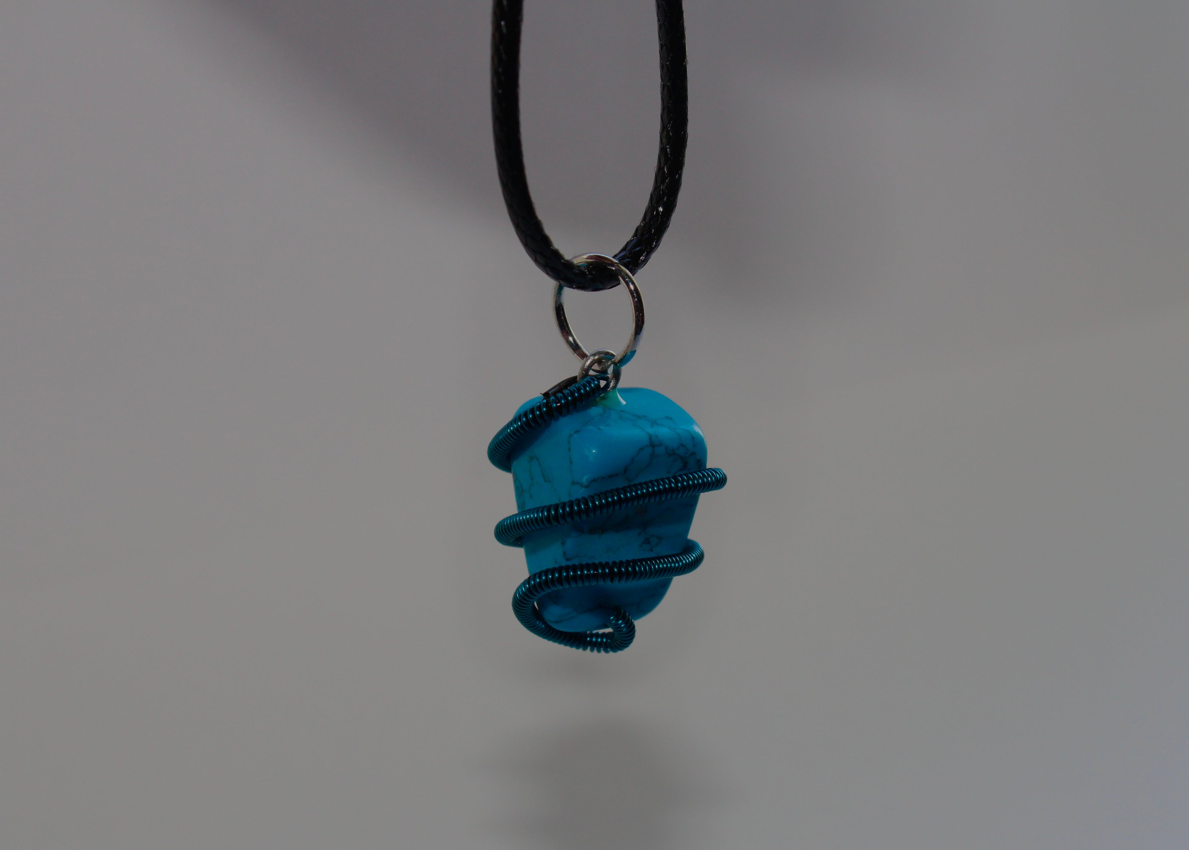 Wire Wrapped Crystal Necklaces